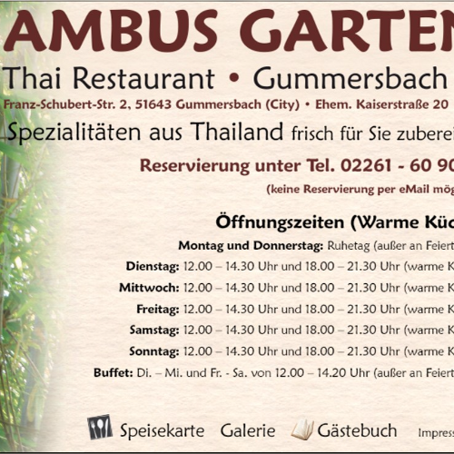 Thai Restaurant Gummersbach